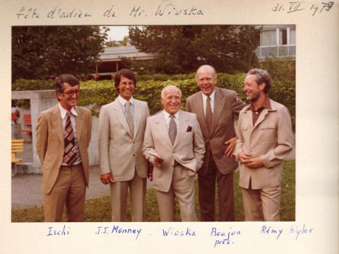 1979 MM Ischi, JJ Monney, Wioska, Boujon et Wyler Cité Universitaire