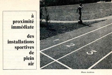 1970s Sports à la Cité Universitaire