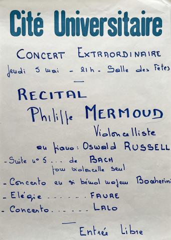 Récital Mermoud Russell