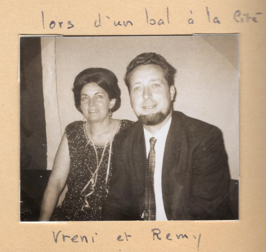 Vreni et Remy – 1967 – Cité Universitaire